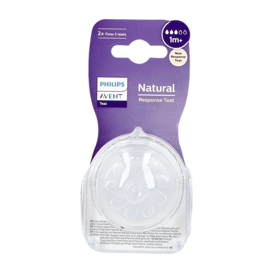 Avent Natural Response 3.0 Zuigspeen 1m+ T3