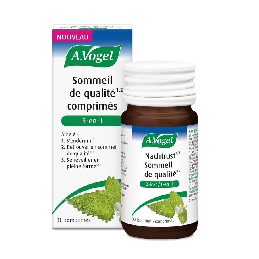 A.vogel Sommeil Qualite 3en1 Comp 30