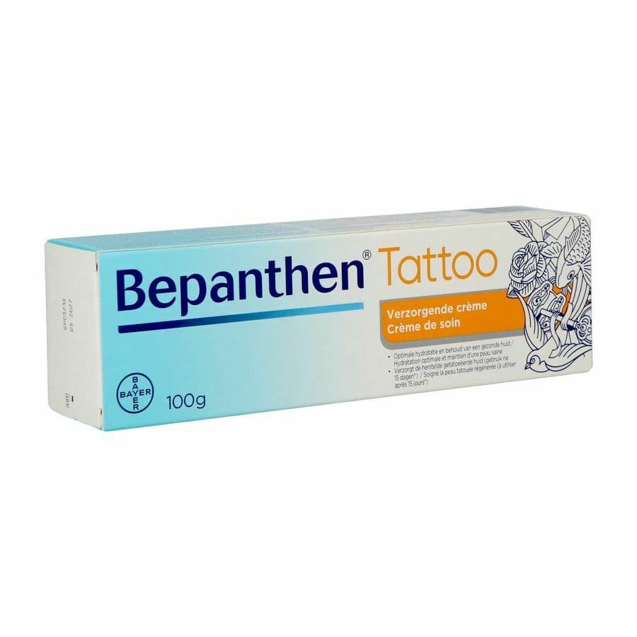 Bepanthen Tattoo Creme Soins Tube 100g
