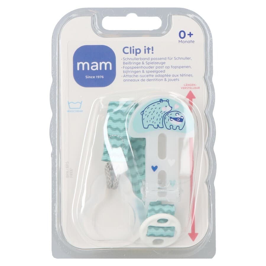 Mam Clip It! Pure Fopspeenhouder