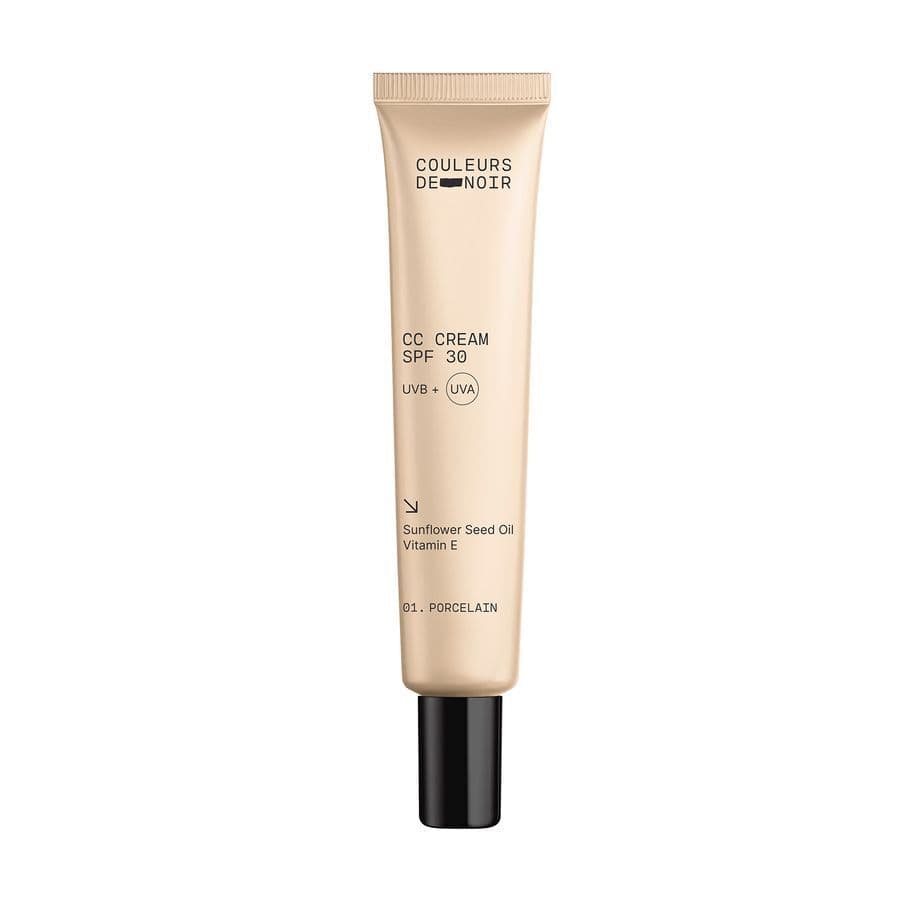 Couleurs De Noir Cc Cream Spf30 01 Porcel. 30ml
