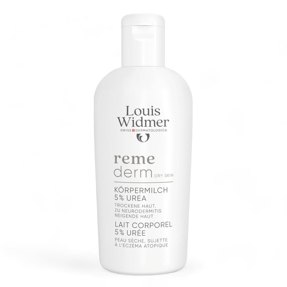 Louis Widmer Remederm Lichaamsmelk 5 % Ureum Zonder Parfum 200ml