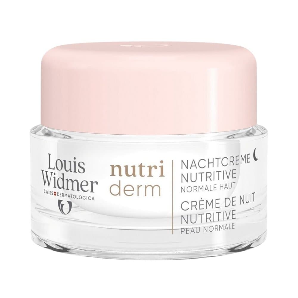Louis Widmer Nutriderm Nutritive Nachtcrème Zonder Parfum 50ml