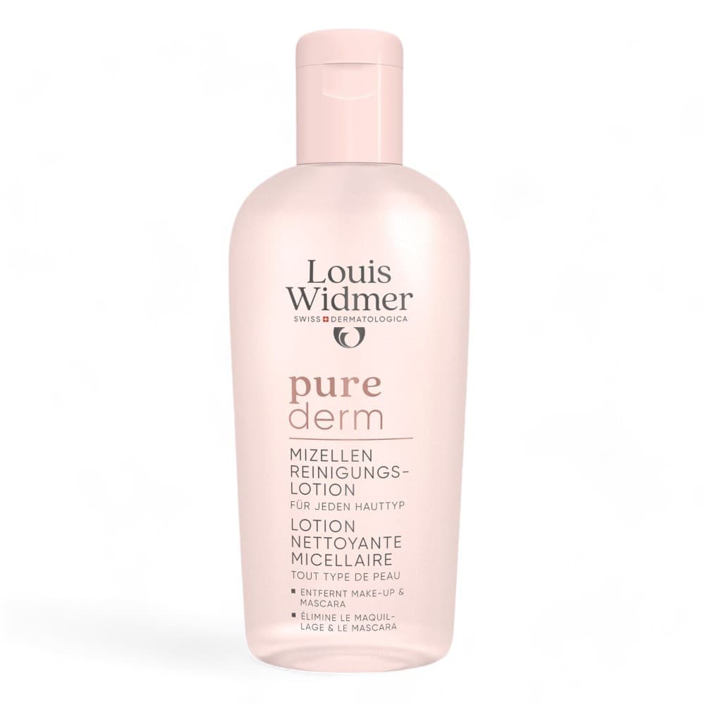 Louis Widmer Purederm Micellaire Reinigingslotion Zonder Parfum 200ml