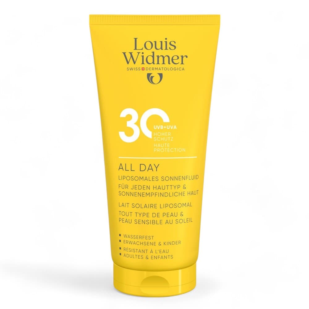 Louis Widmer Suncare All Day 30 Zonder Parfum 100ml