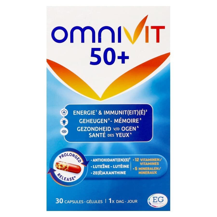 Omnivit 50+ Caps 30