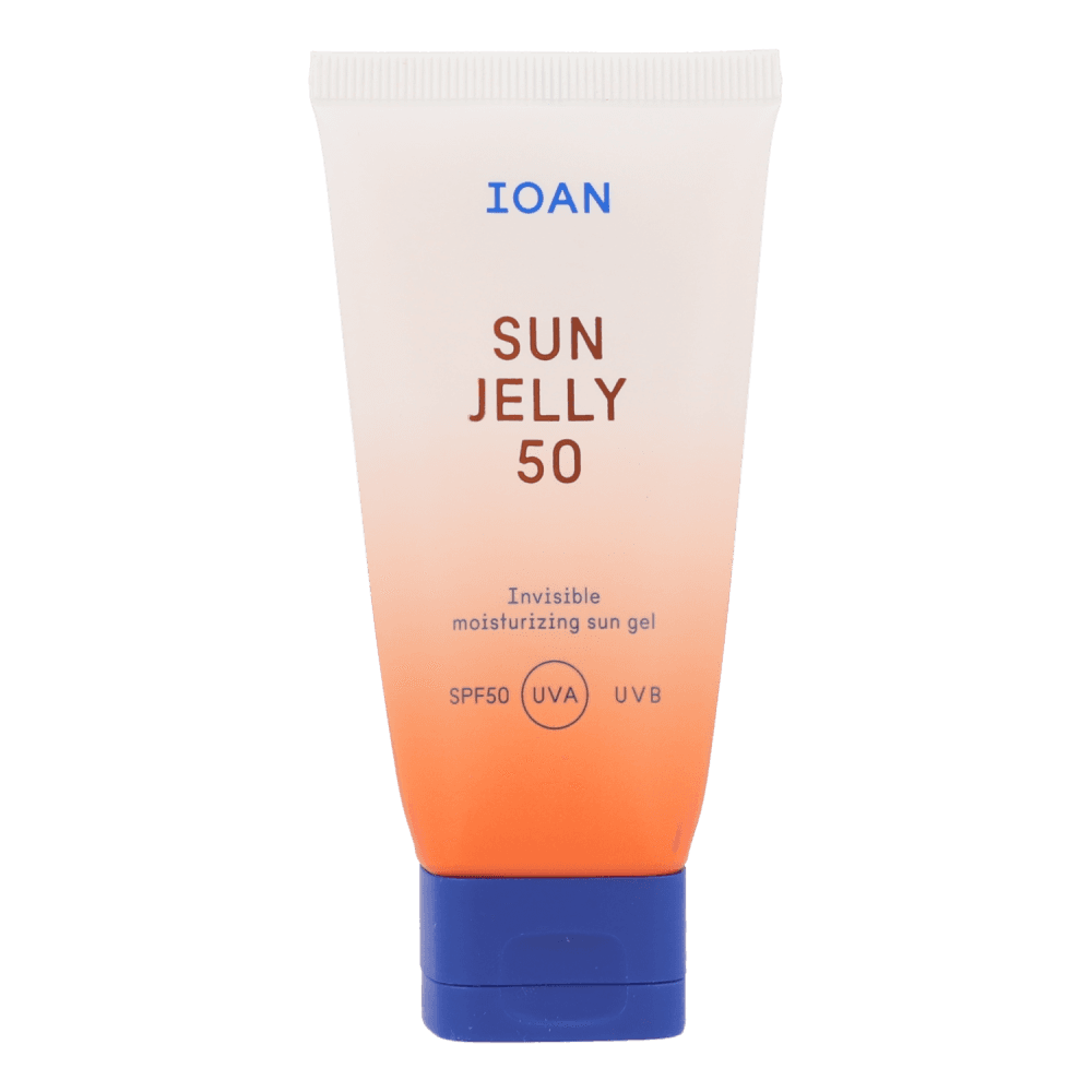 IOAN Sun Jelly SPF50 50 Ml | Onzichtbare Zonnebescherming Voor Het Gezicht