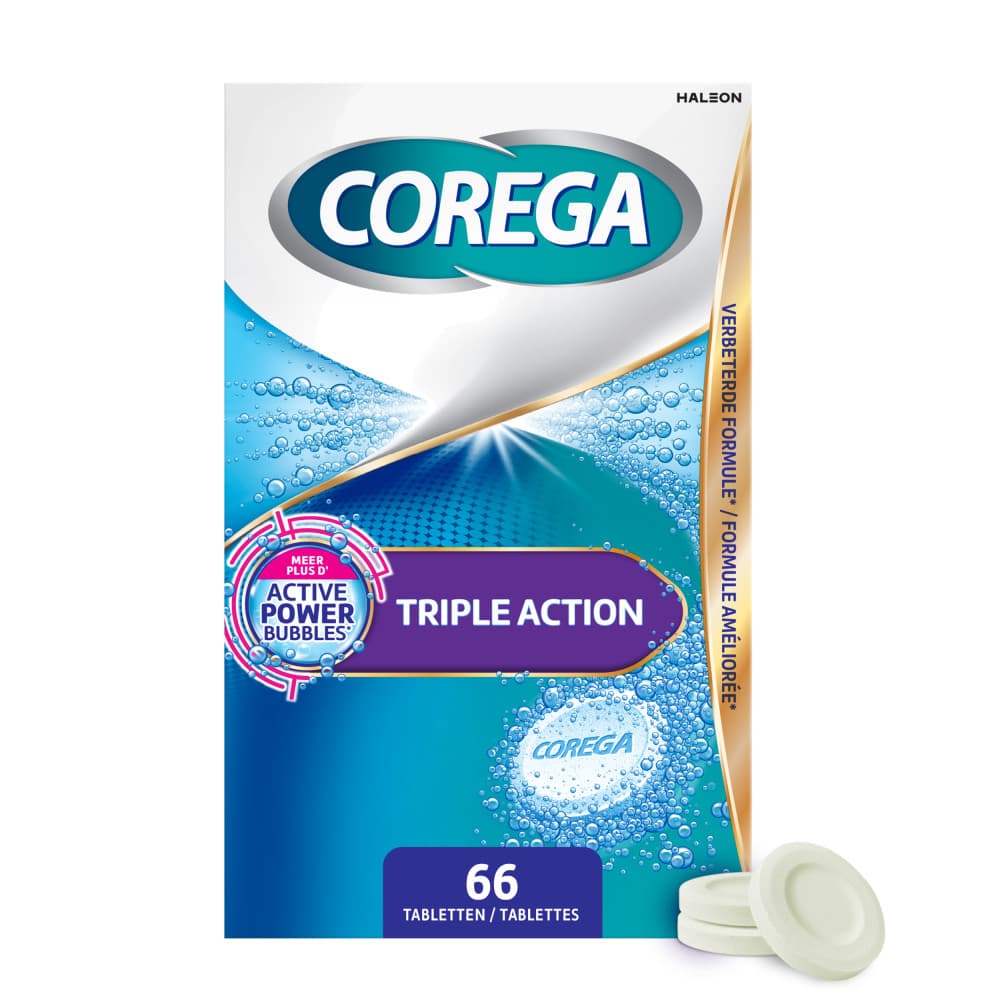 Corega Triple Action 66 Tabletten