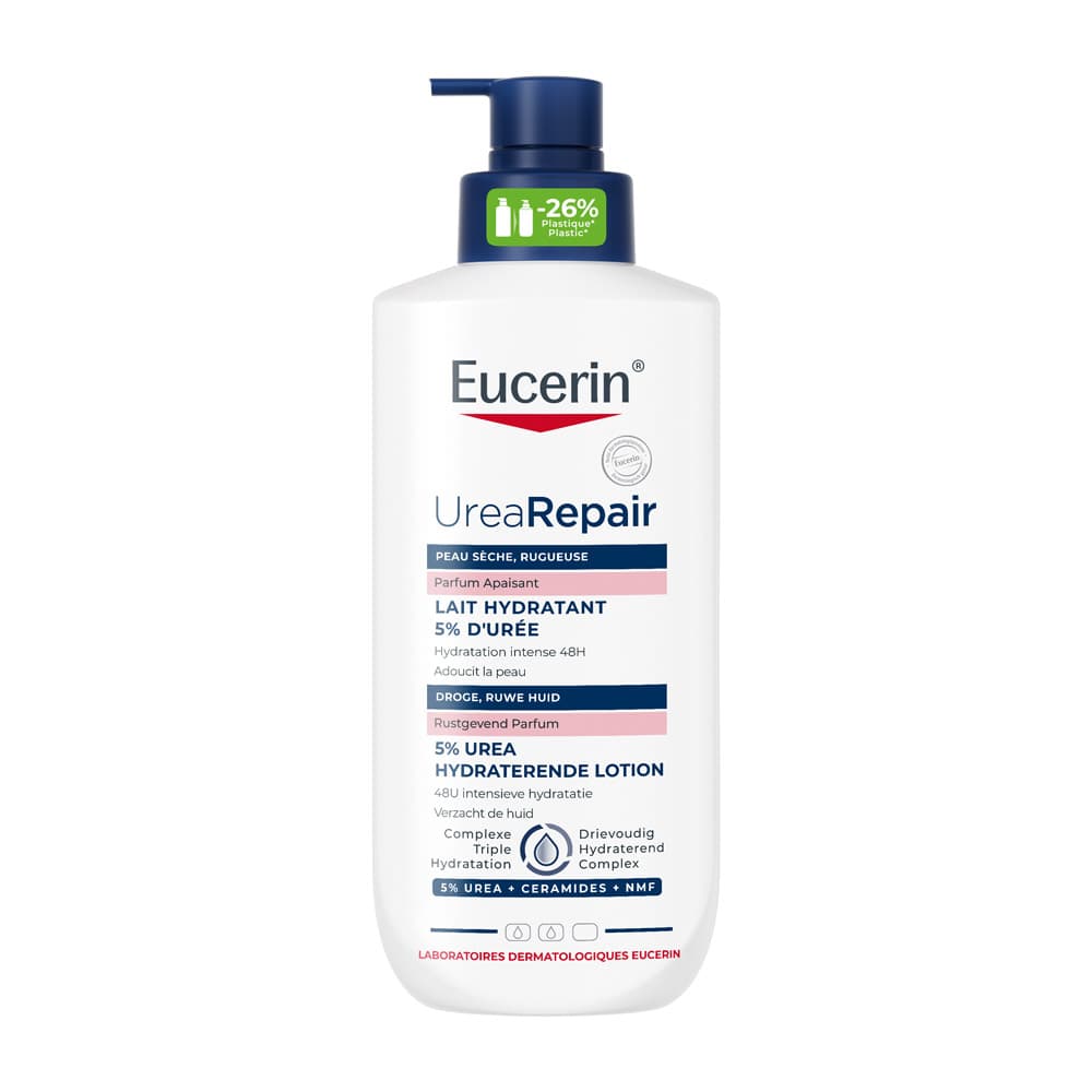 Eucerin UreaRepair 5% Urea Hydraterende Lotion Droge En Ruwe Huid Met Pomp Geparfumeerd 400ml