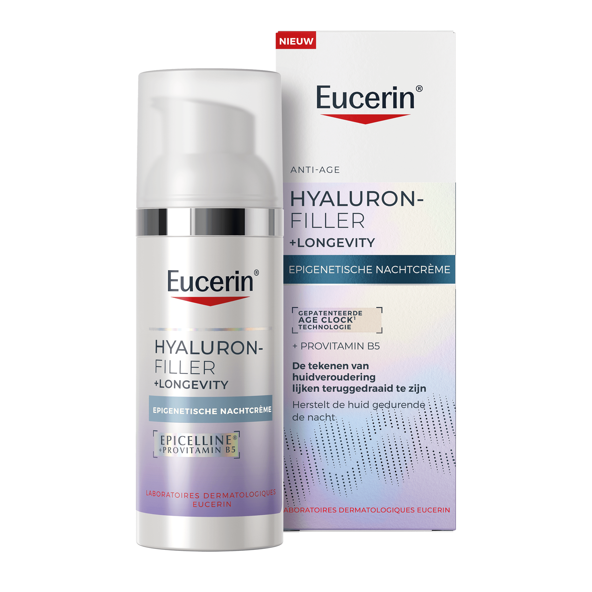 Eucerin Hyaluron-Filler + Longevity Epigenetische Nachtcrème 50ml