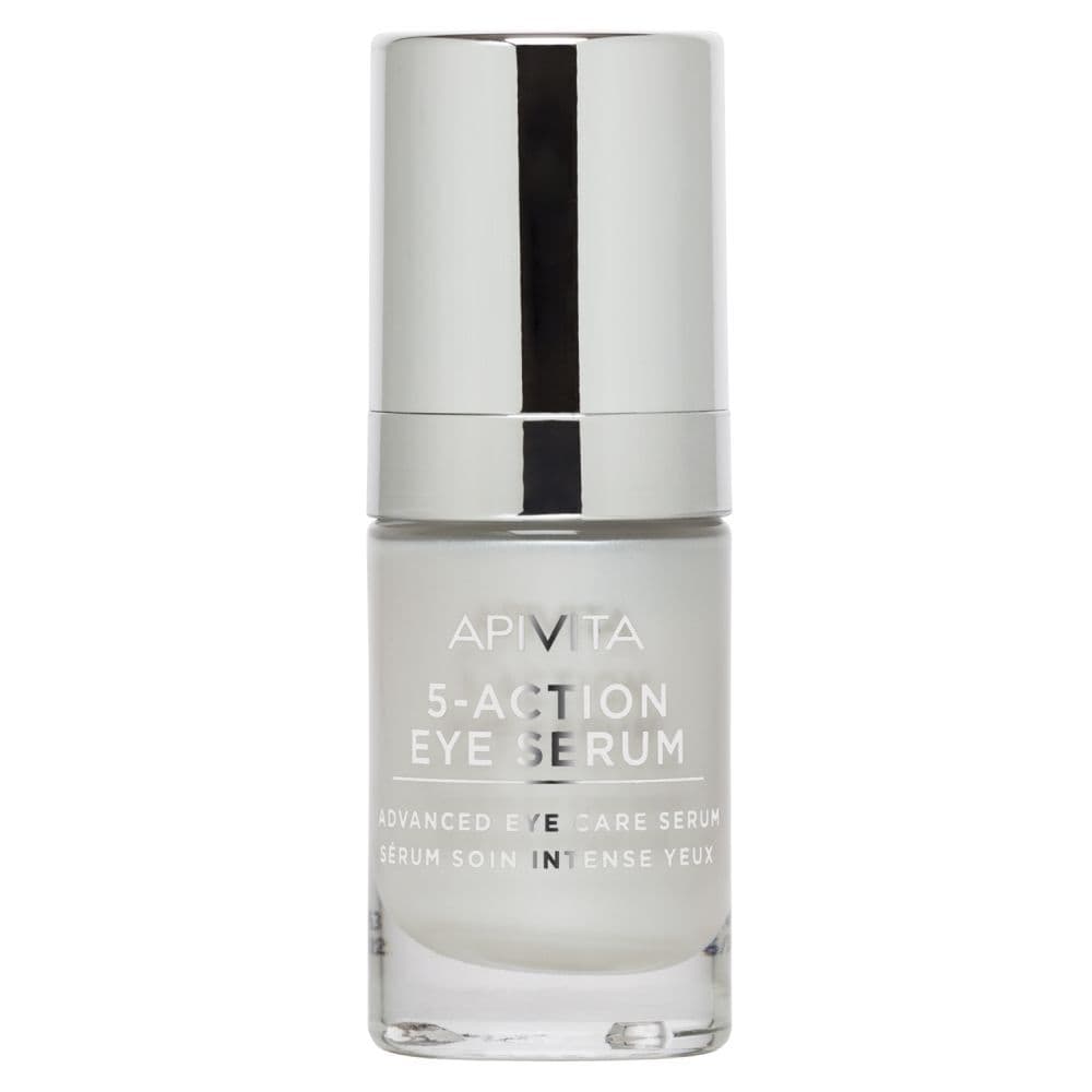 Apivita 5-Action Eye Serum Anti-Rides, Cernes & Poches 15ml