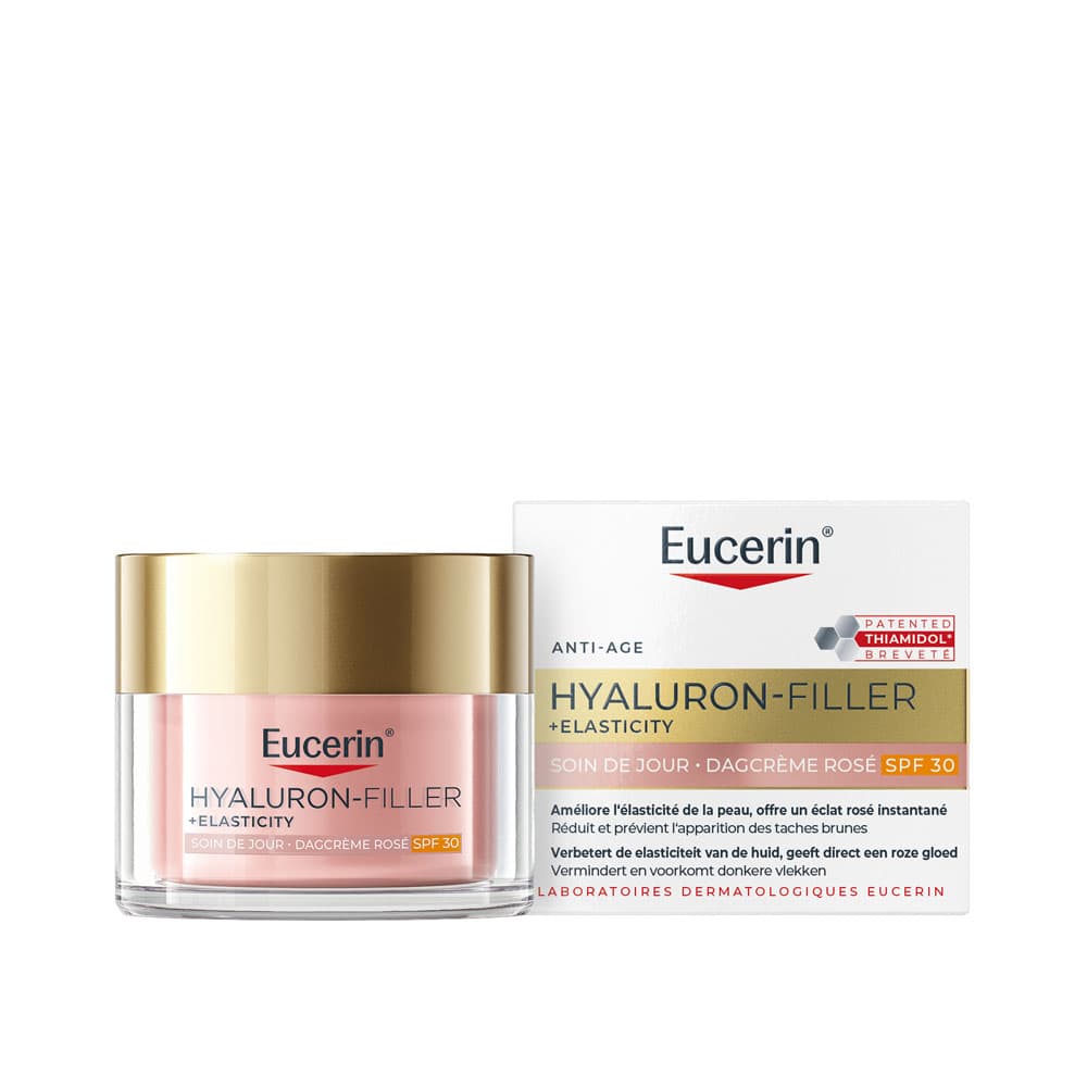 Eucerin Hyaluron-Filler + Elasticity Dagcrème Rose Anti Age SPF30 50 Ml