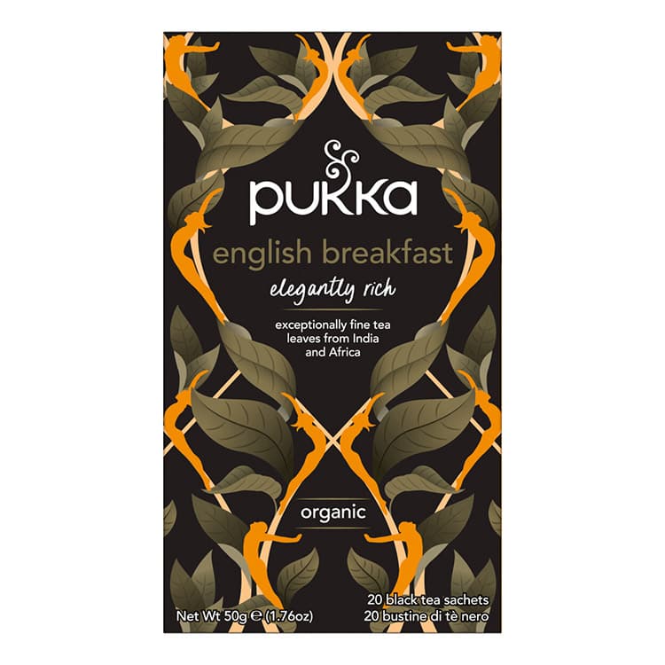 Pukka English Breakfast Thé Bio 20 Sachets