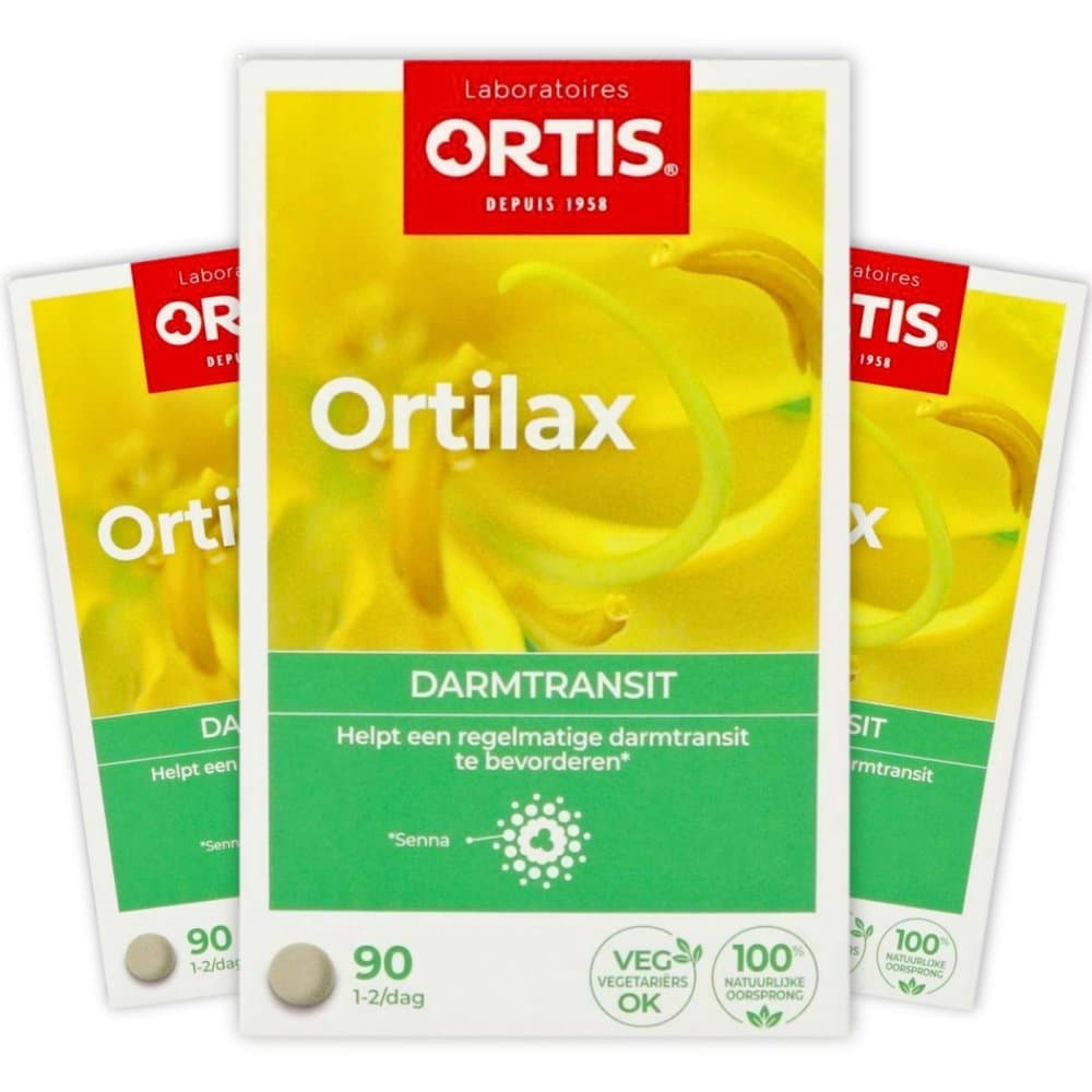 Ortis Ortilax Darmtransit Senna 3 X 90 Tabletten Promopakket