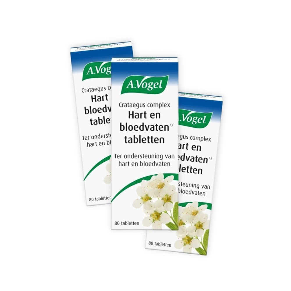 A. Vogel Crataegus Complex 3 X 80 Tabletten Promopakket